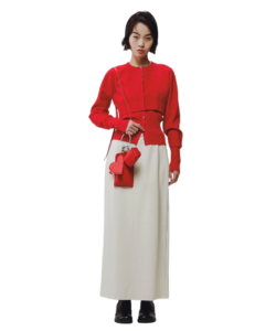 ちょっとだけエスパー 宮崎あおい トップス カーディガン 赤